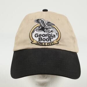 Georgia Boot Embroidered Eagle Mountain 100% Cotton Packable Snapback Hat